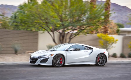 2017 Acura NSX White Side Wallpapers 450x275 (43)