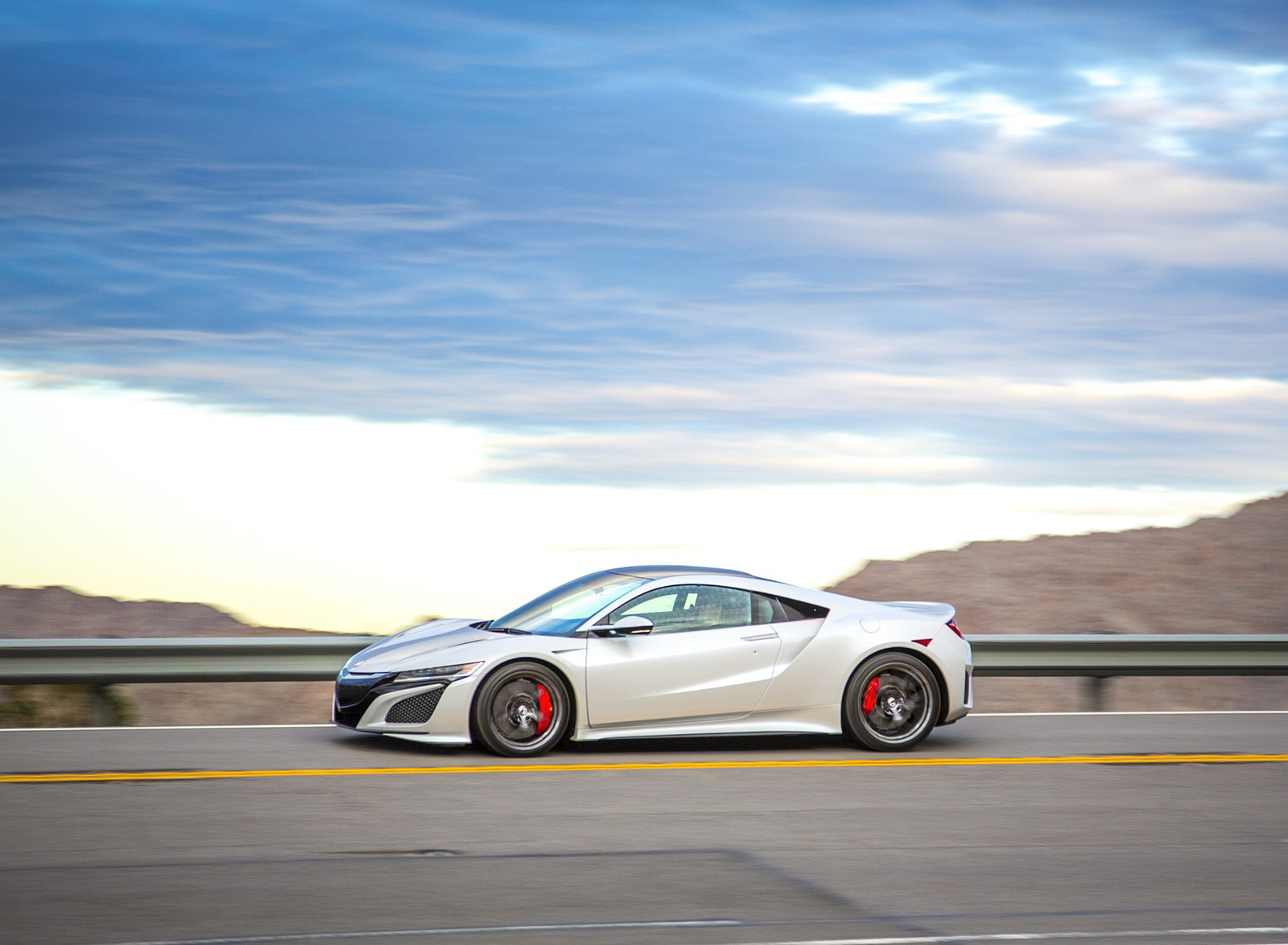 2017 Acura NSX White Side Wallpapers  #30 of 146