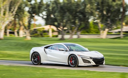 2017 Acura NSX White Side Wallpapers 450x275 (53)