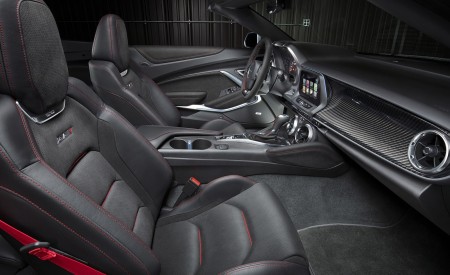 2017 Chevrolet Camaro ZL1 Convertible Interior Front Seats Wallpapers 450x275 (4)