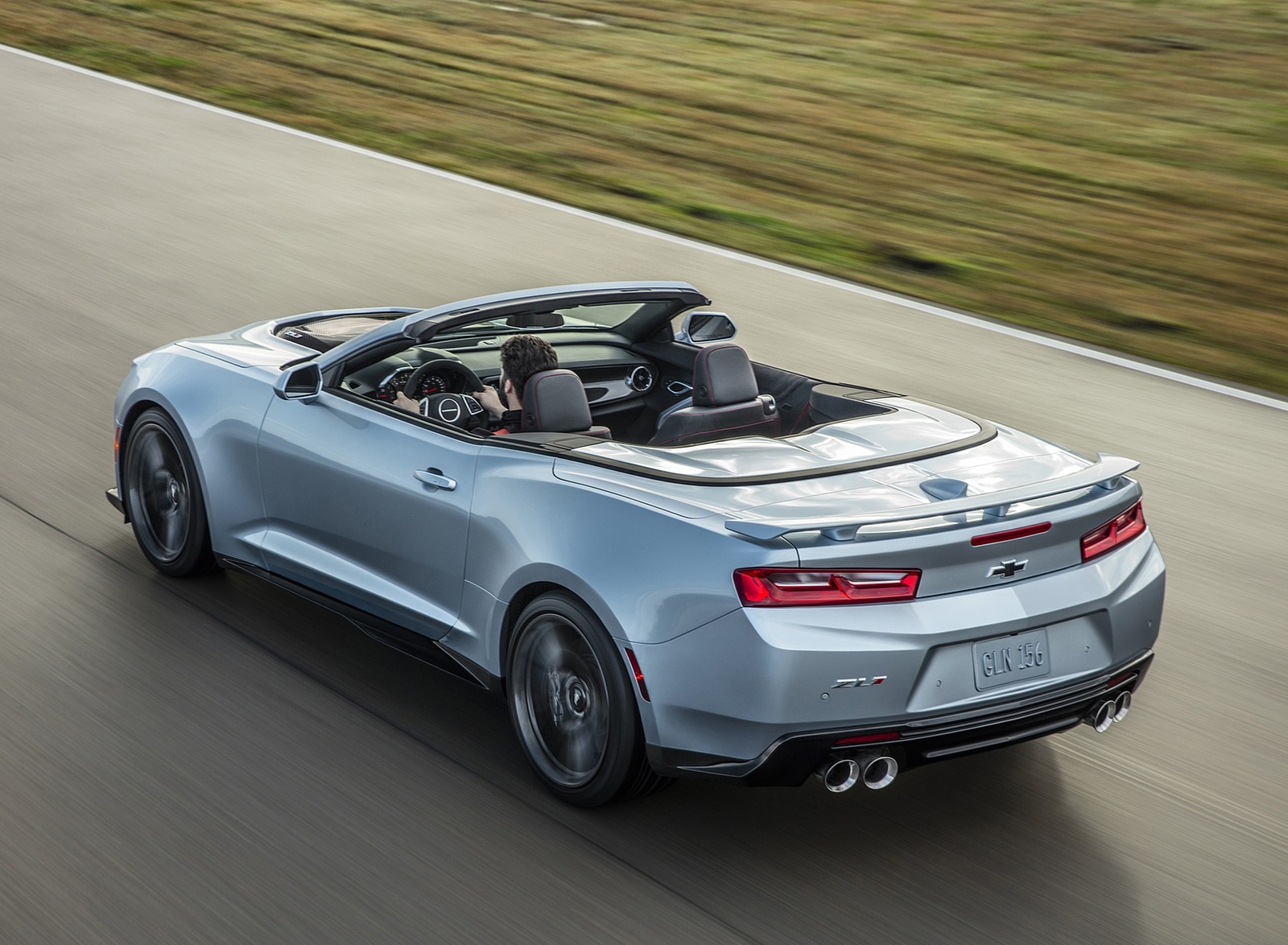 2017 Chevrolet Camaro ZL1 Convertible Rear Wallpapers #2 of 4