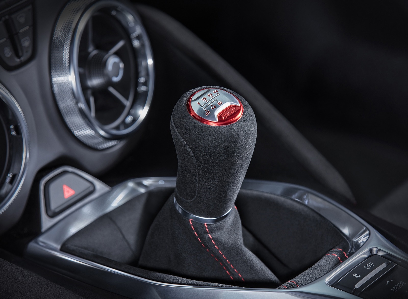 2017 Chevrolet Camaro ZL1 Interior Detail Manual Transmission Wallpapers #10 of 11