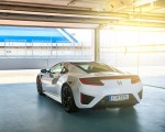 2017 Honda NSX (Euro-Spec; Color: 130R White) Rear Three-Quarter Wallpapers 150x120