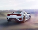 2017 Honda NSX (Euro-Spec; Color: Casino White) Rear Three-Quarter Wallpapers 150x120 (57)