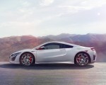 2017 Honda NSX (Euro-Spec; Color: Casino White) Side Wallpapers 150x120