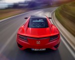 2017 Honda NSX (Euro-Spec; Color: Curva Red) Rear Wallpapers 150x120 (3)