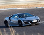 2017 Honda NSX (Euro-Spec; Color: Silver Metallic) Front Three-Quarter Wallpapers 150x120 (36)