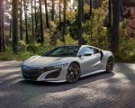 2017 Honda NSX (Euro-Spec; Color: Silver Metallic) Front Three-Quarter Wallpapers 150x120 (34)