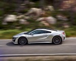 2017 Honda NSX (Euro-Spec; Color: Silver Metallic) Side Wallpapers 150x120