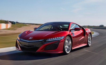 2017 Honda NSX (Euro-Spec; Color: Valencia Red Pearl) Front Wallpapers 450x275 (60)