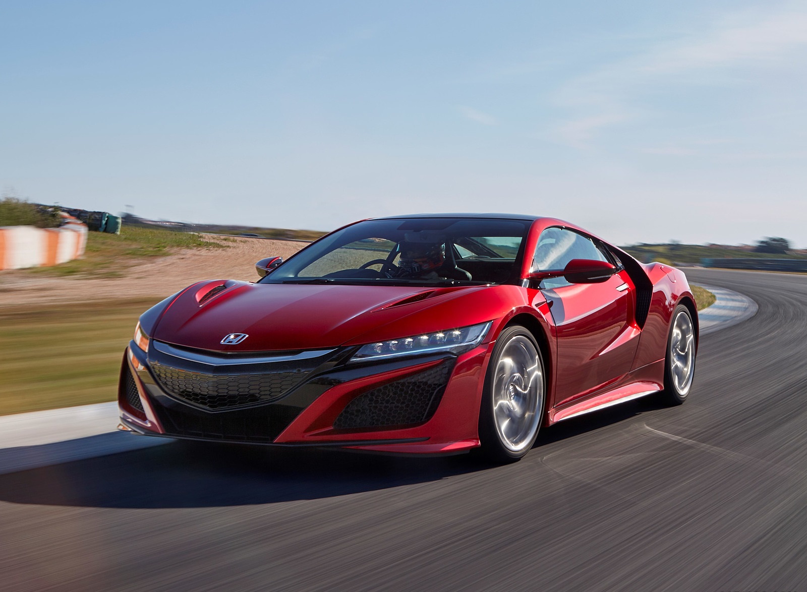 2017 Honda NSX (Euro-Spec; Color: Valencia Red Pearl) Front Wallpapers #60 of 82