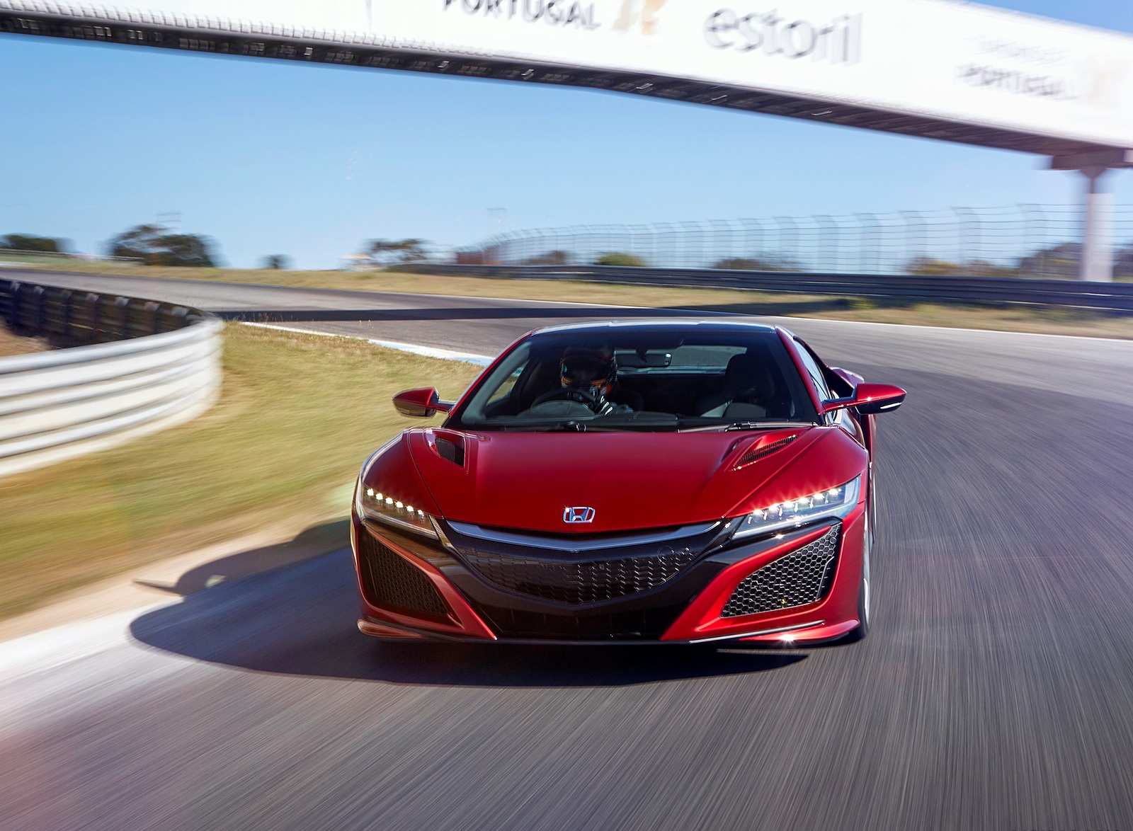 2017 Honda NSX (Euro-Spec; Color: Valencia Red Pearl) Front Wallpapers #61 of 82