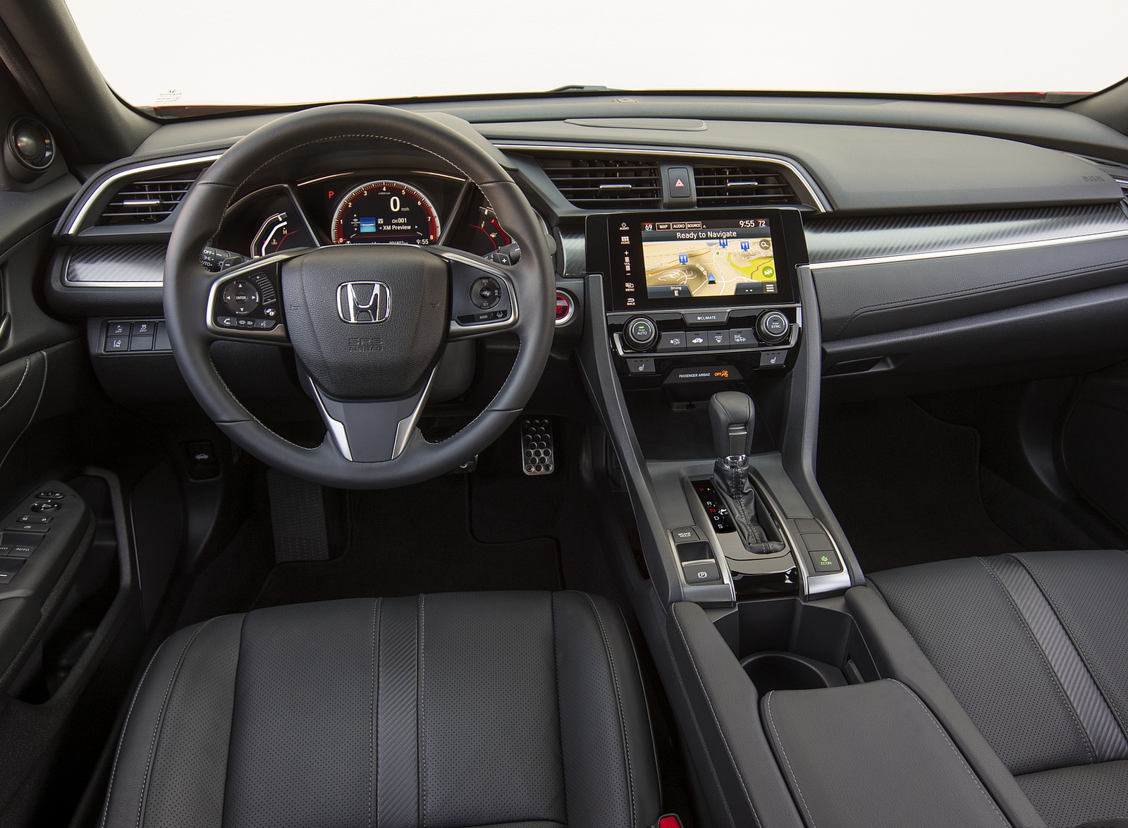 2017 Honda Civic Hatchback Interior Cockpit Wallpapers #11 of 11