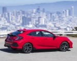 2017 Honda Civic Hatchback Rear Three-Quarter Wallpapers 150x120