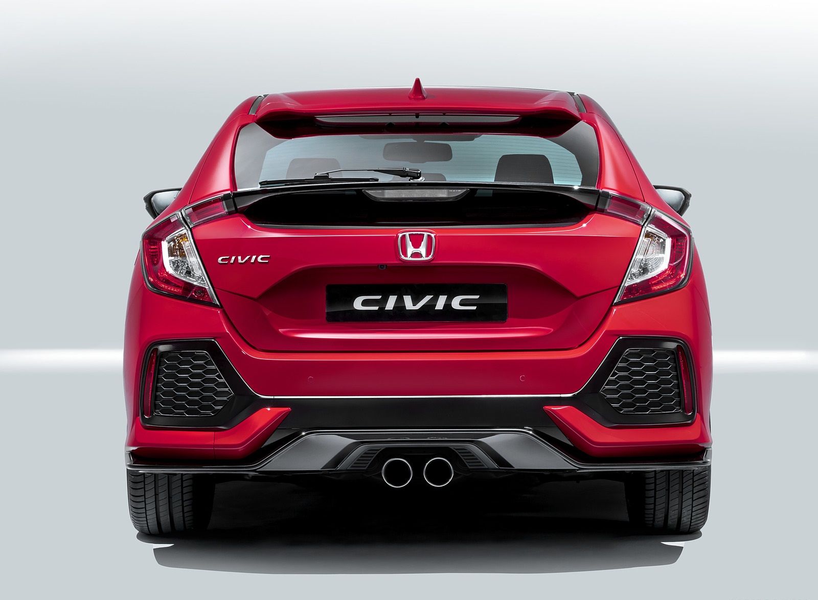 2017 Honda Civic Hatchback (Euro-Spec) Rear Wallpapers (4)