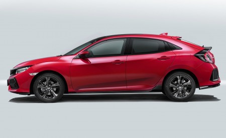 2017 Honda Civic Hatchback (Euro-Spec) Side Wallpapers 450x275 (5)