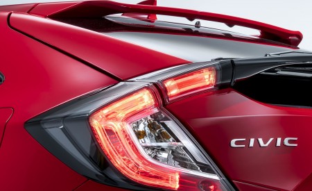 2017 Honda Civic Hatchback (Euro-Spec) Tail Light Wallpapers 450x275 (7)