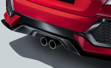 2017 Honda Civic Hatchback (Euro-Spec) Tailpipe Wallpapers 450x275 (8)