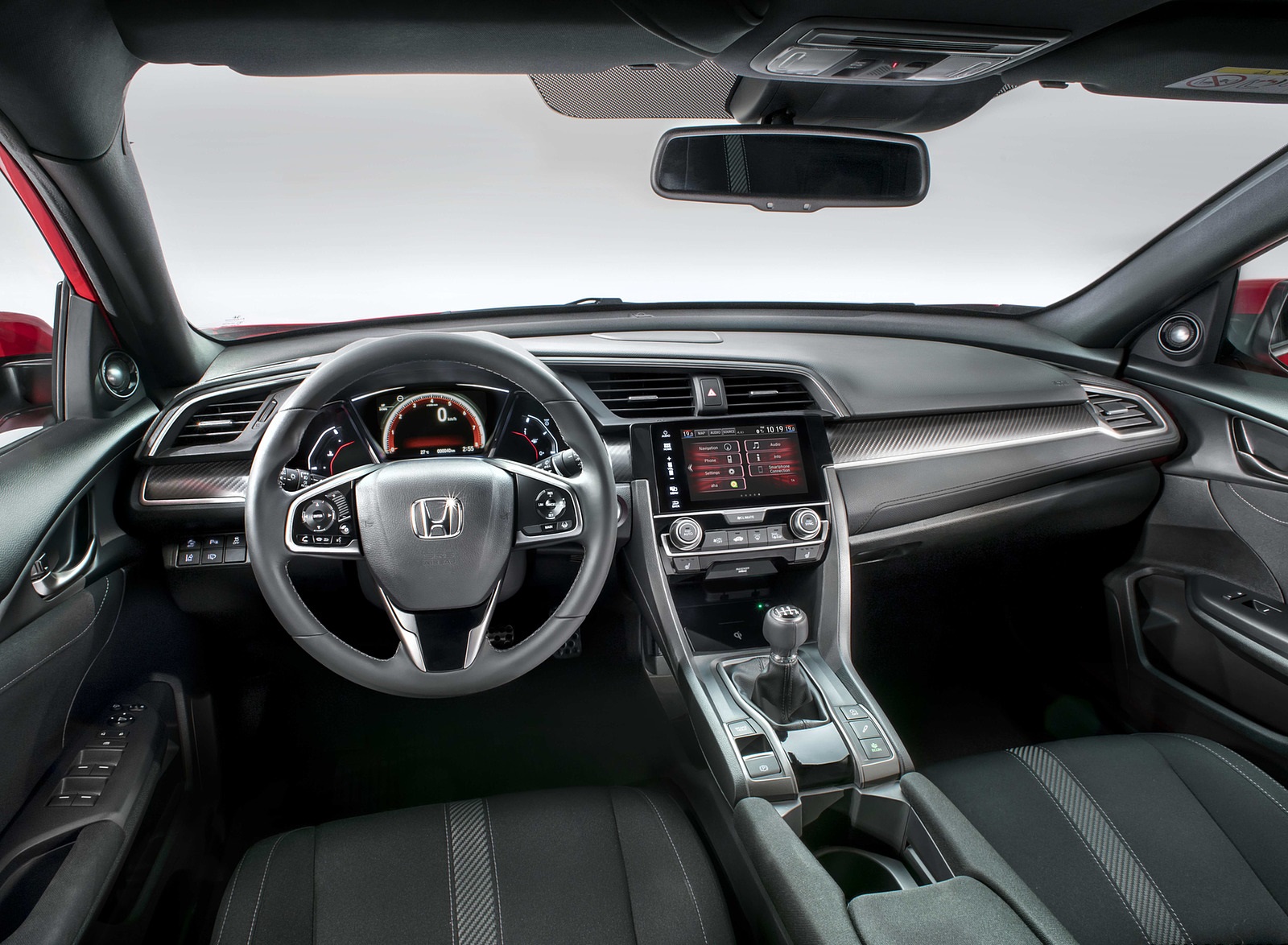 2017 Honda Civic Hatchback (Euro-Spec) with MT Interior Cockpit Wallpapers #14 of 16