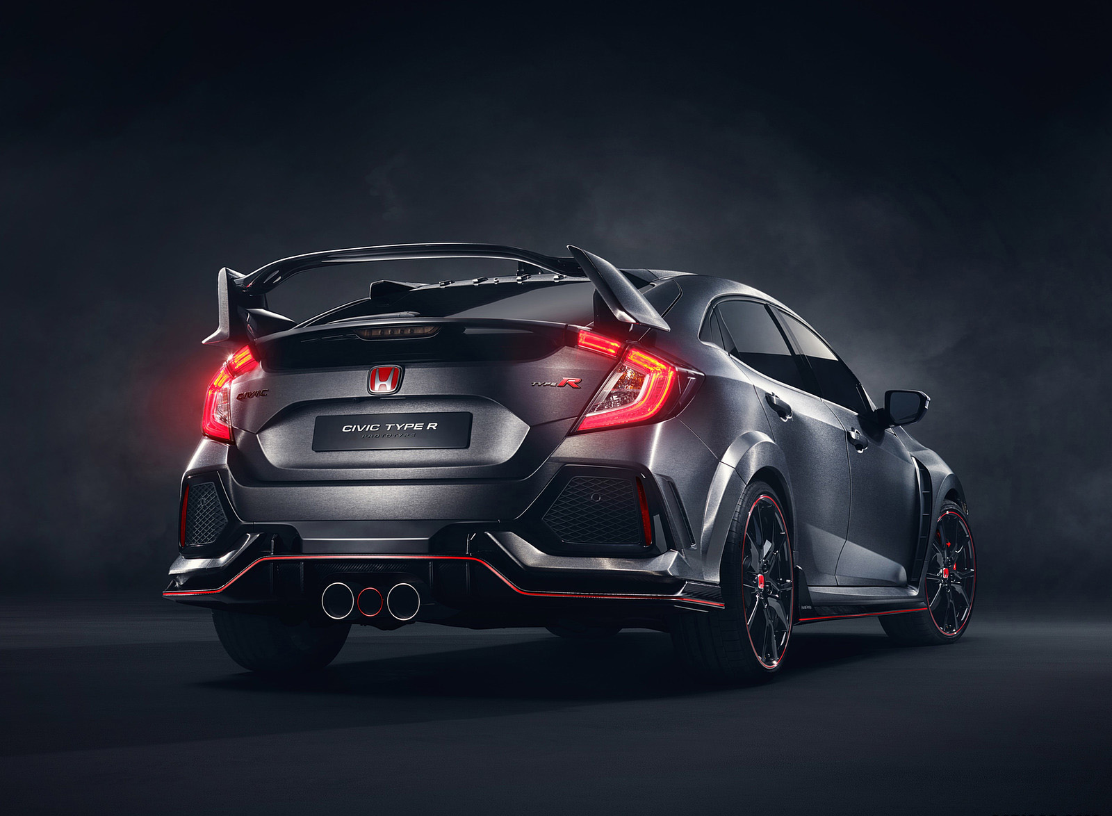 2017 Honda Civic Type R Concept Rear Three-Quarter Wallpapers #2 of 8