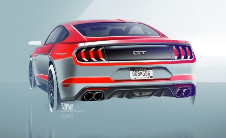 2018 Ford Mustang V8 GT Design Sketch Wallpapers 450x275 (25)