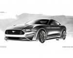 2018 Ford Mustang V8 GT Design Sketch Wallpapers 150x120 (23)