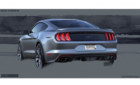 2018 Ford Mustang V8 GT Design Sketch Wallpapers  450x275 (17)