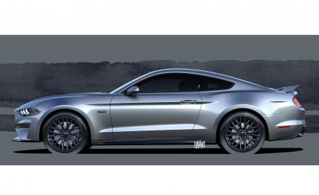 2018 Ford Mustang V8 GT Design Sketch Wallpapers 450x275 (18)