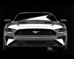 2018 Ford Mustang V8 GT Design Sketch Wallpapers 150x120