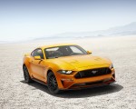 2018 Ford Mustang V8 GT with Performance Package (Color: Orange Fury) Front Three-Quarter Wallpapers 150x120