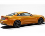 2018 Ford Mustang V8 GT with Performance Package (Color: Orange Fury) Rear Three-Quarter Wallpapers 150x120