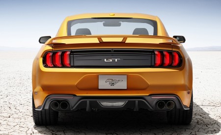 2018 Ford Mustang V8 GT with Performance Package (Color: Orange Fury) Rear Wallpapers 450x275 (6)