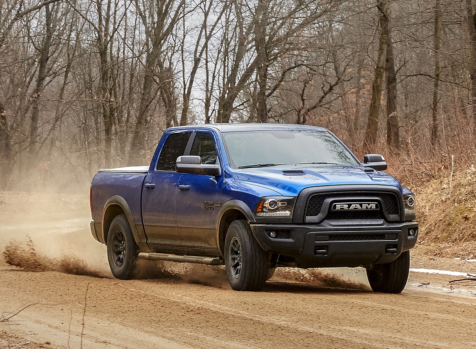 2017 Ram 1500 Rebel Blue Streak Front Three-Quarter Wallpapers #1 of 11