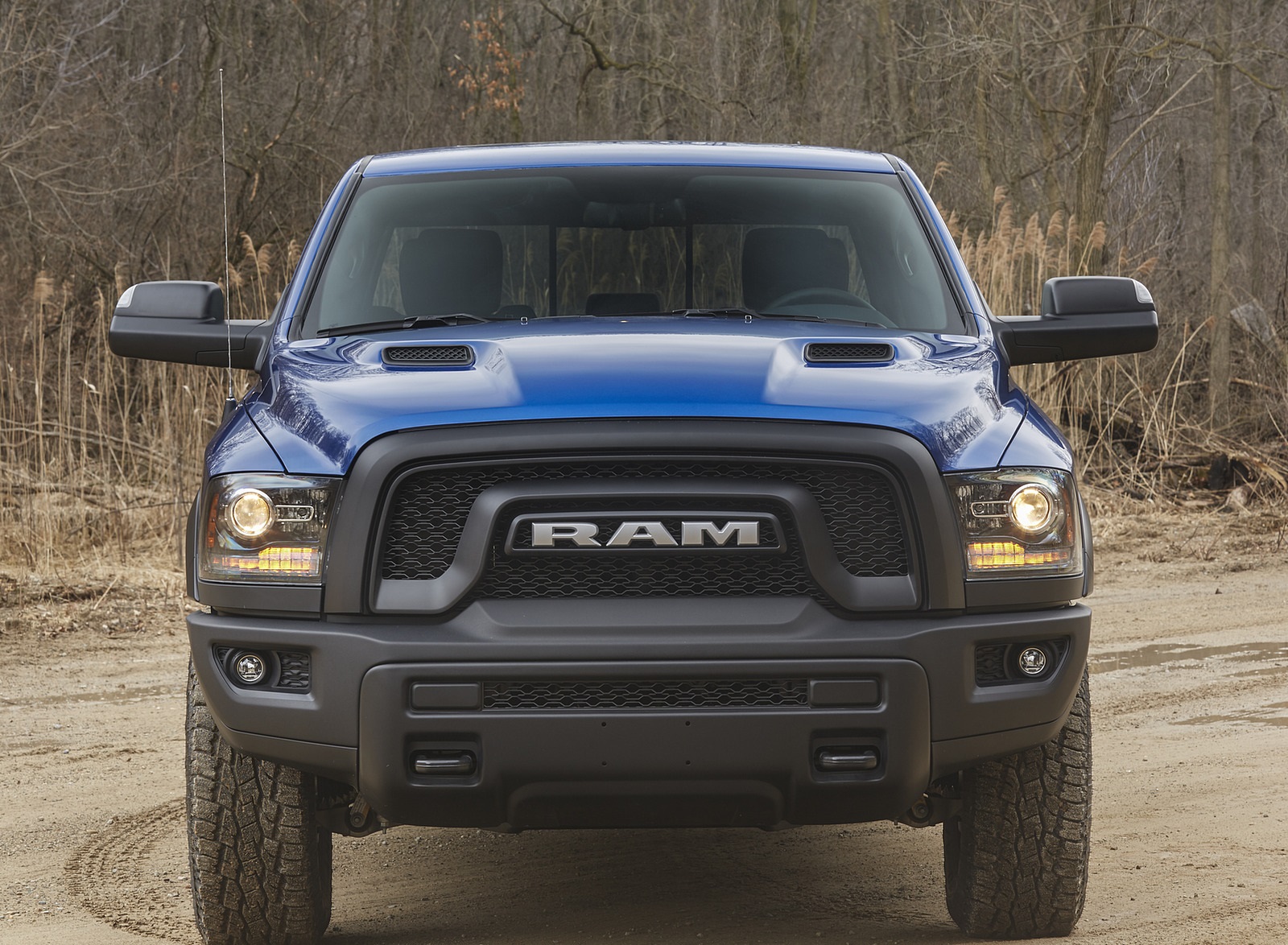 2017 Ram 1500 Rebel Blue Streak Front Wallpapers (4)