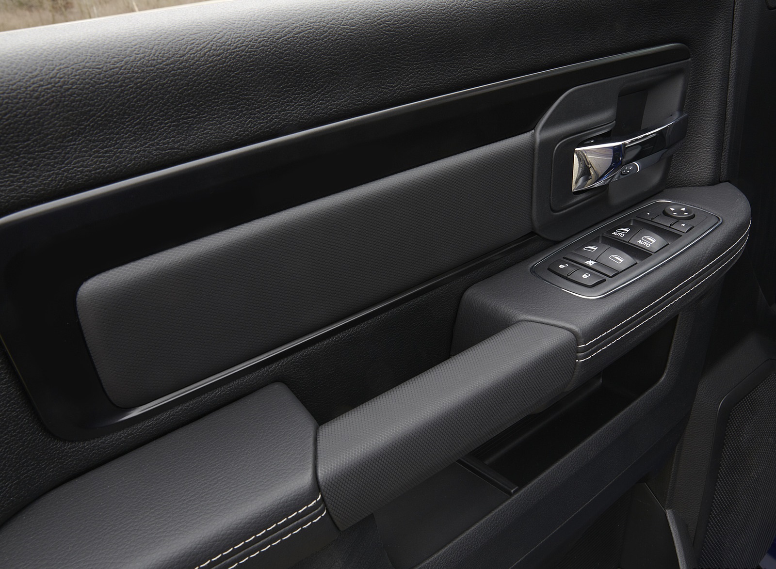 2017 Ram 1500 Rebel Blue Streak Interior Detail Wallpapers #10 of 11