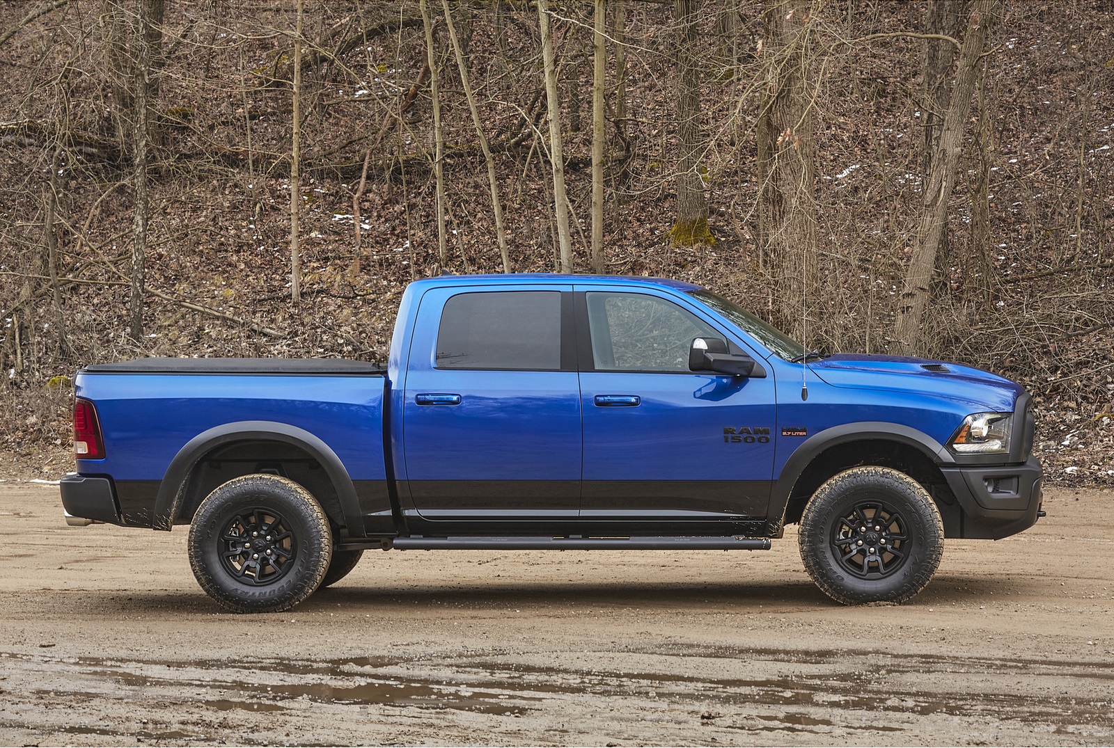 2017 Ram 1500 Rebel Blue Streak Side Wallpapers  (6)