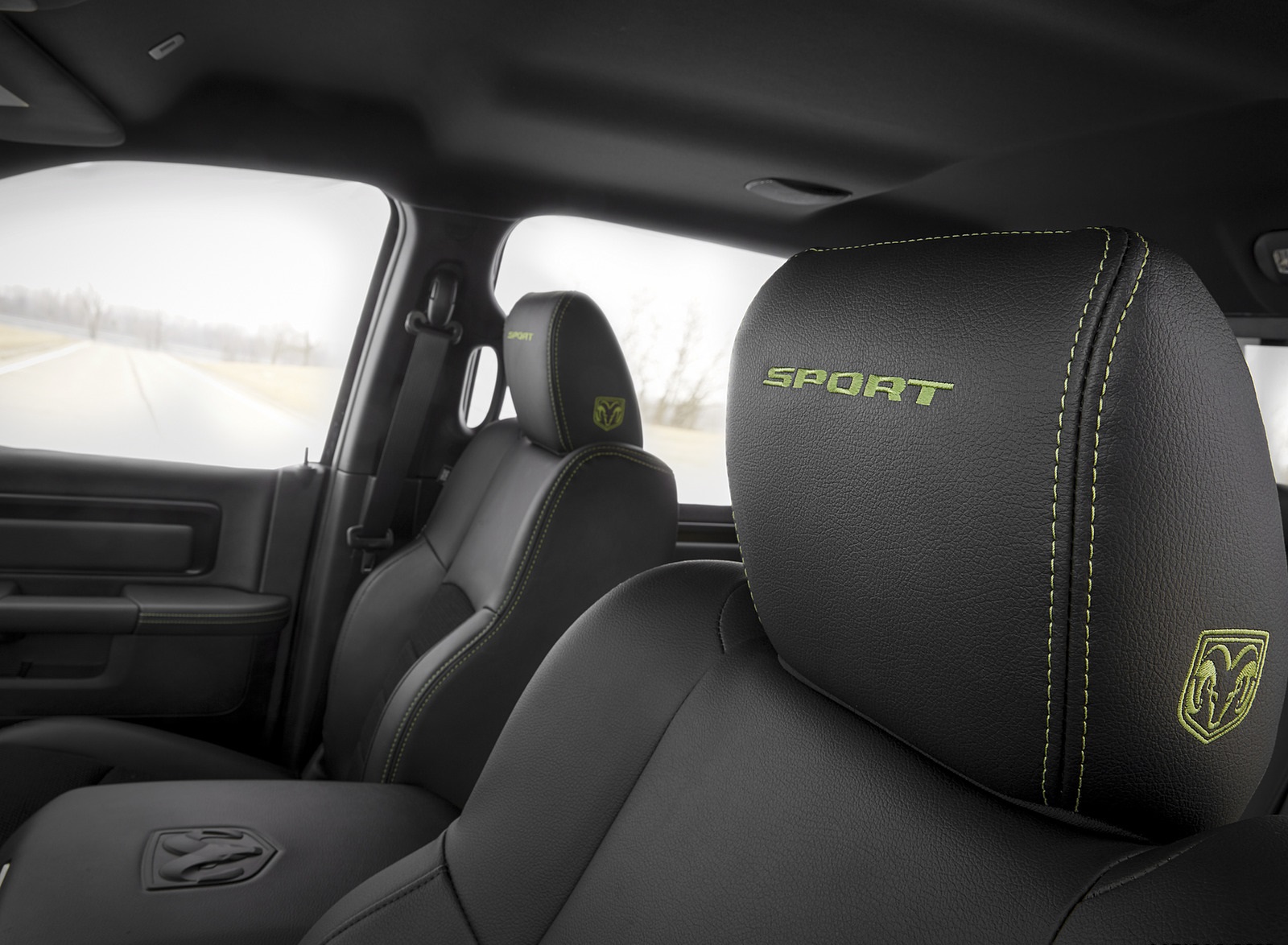 2017 Ram 1500 Sublime Sport Interior Seats Wallpapers #12 of 12