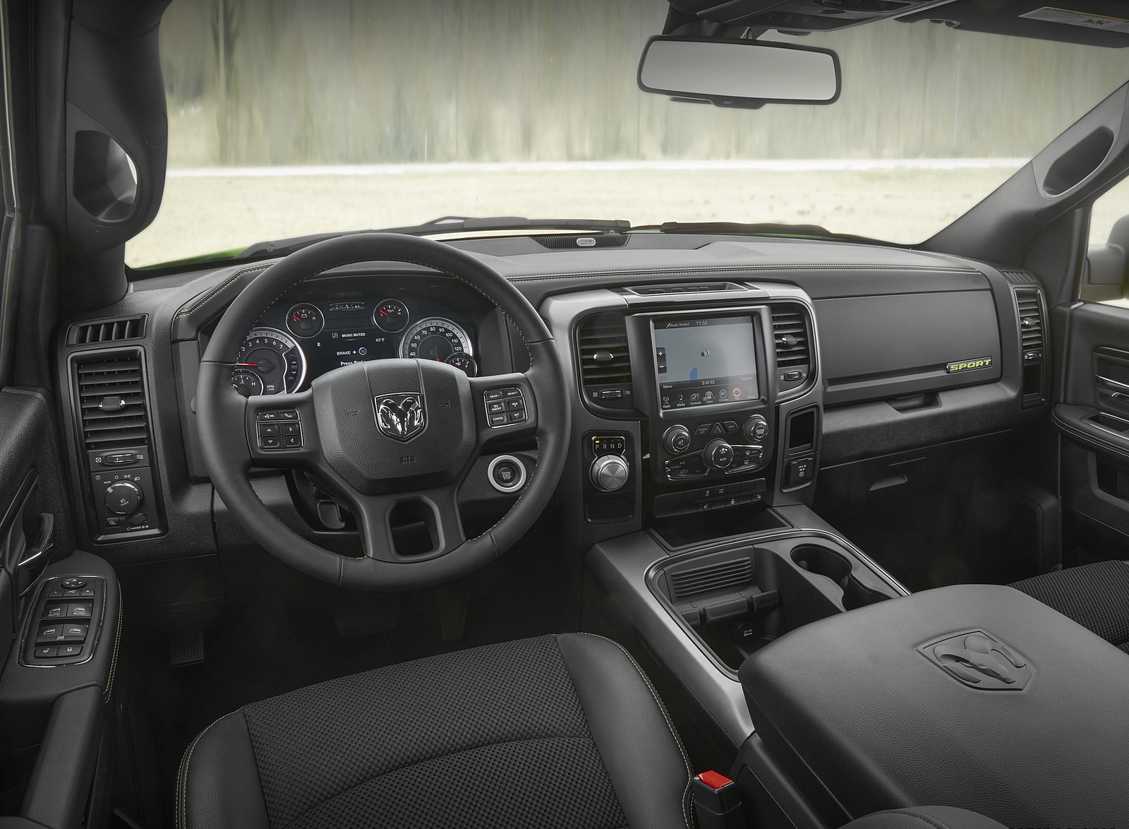 2017 Ram 1500 Sublime Sport Interior Wallpapers #10 of 12