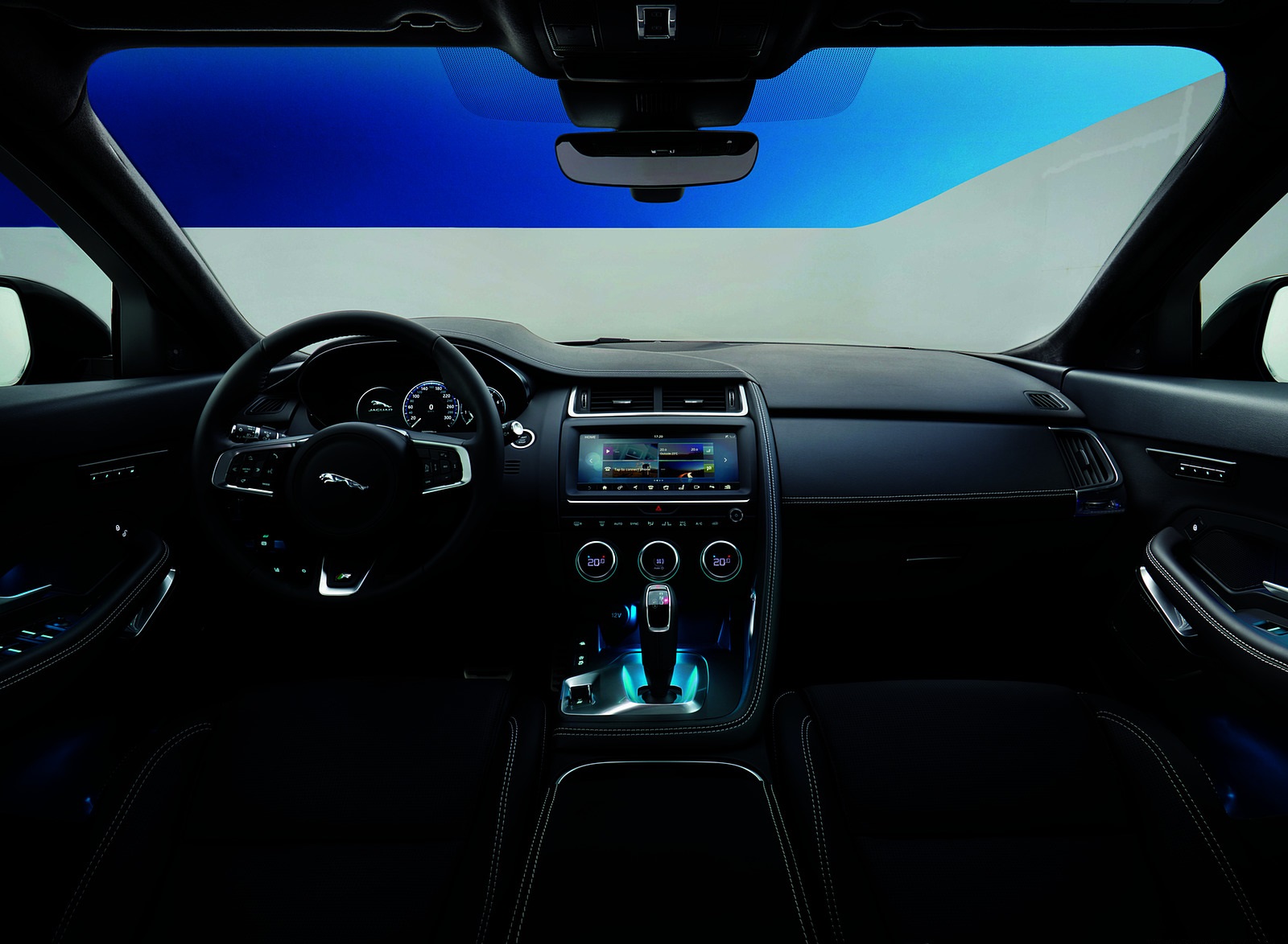 2018 Jaguar E-PACE Interior Cockpit Wallpapers #34 of 100
