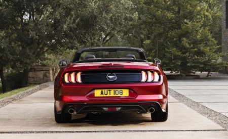 2018 Ford Mustang Cabrio (Euro-Spec) Rear Wallpapers 450x275 (12)