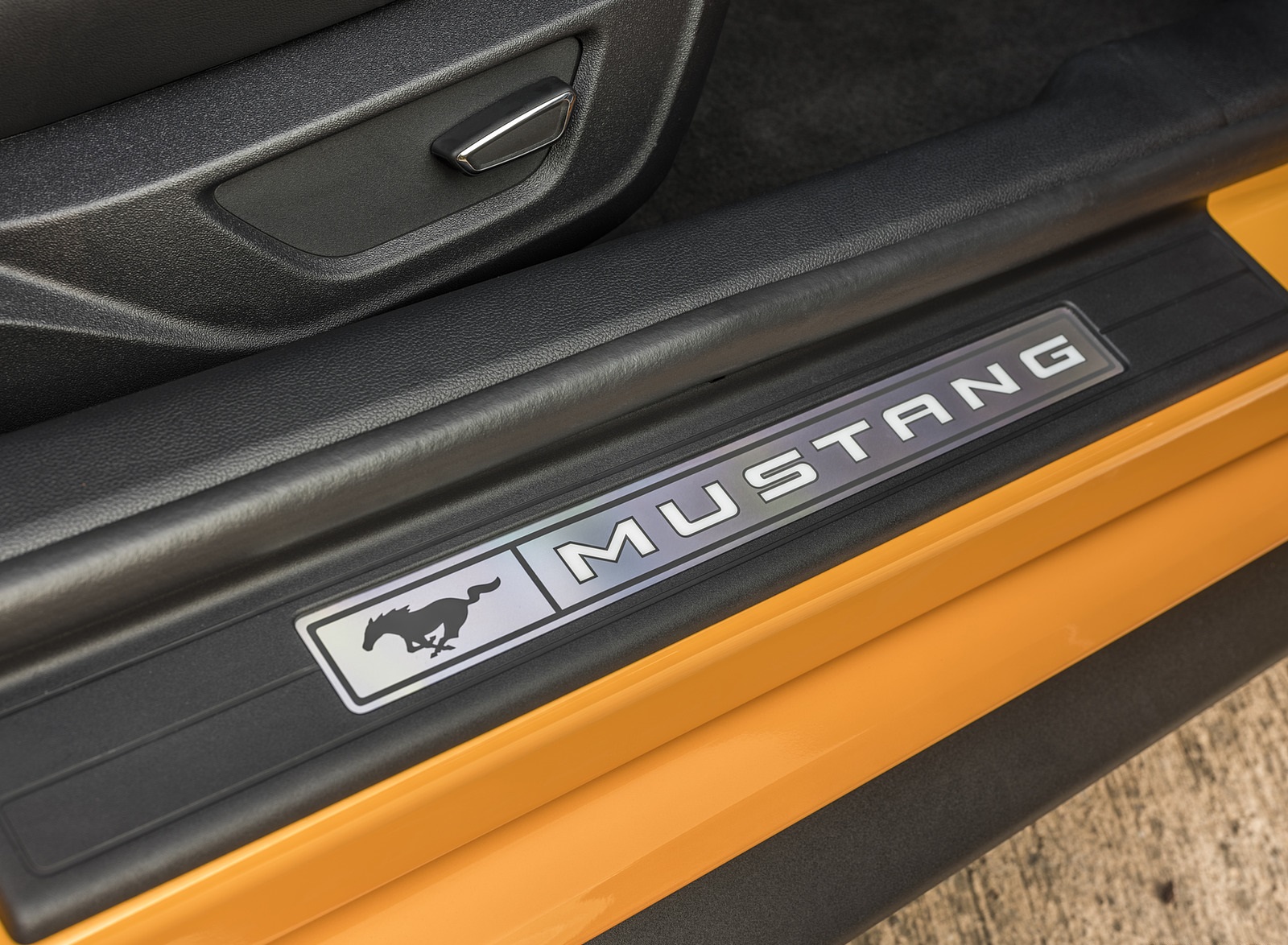 2018 Ford Mustang GT Coupe (Euro-Spec) Door Sill Wallpapers #20 of 22