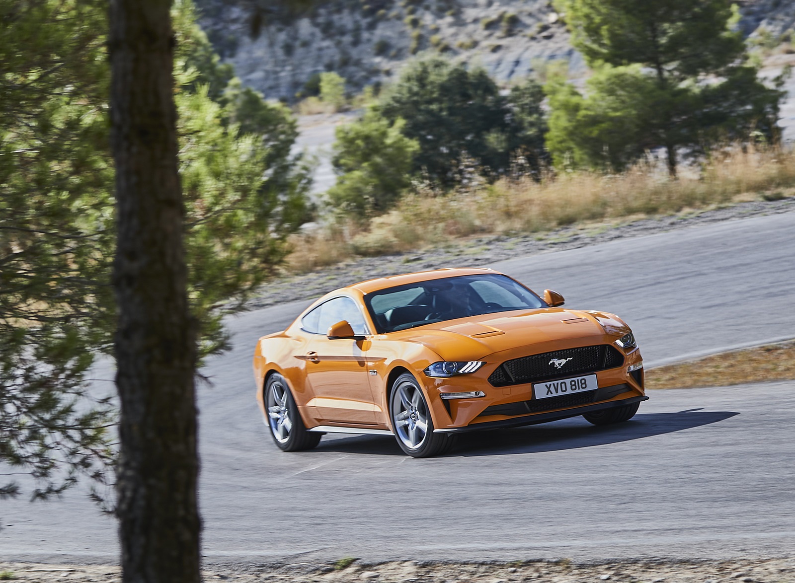 2018 Ford Mustang GT Coupe (Euro-Spec) Front Wallpapers #6 of 22