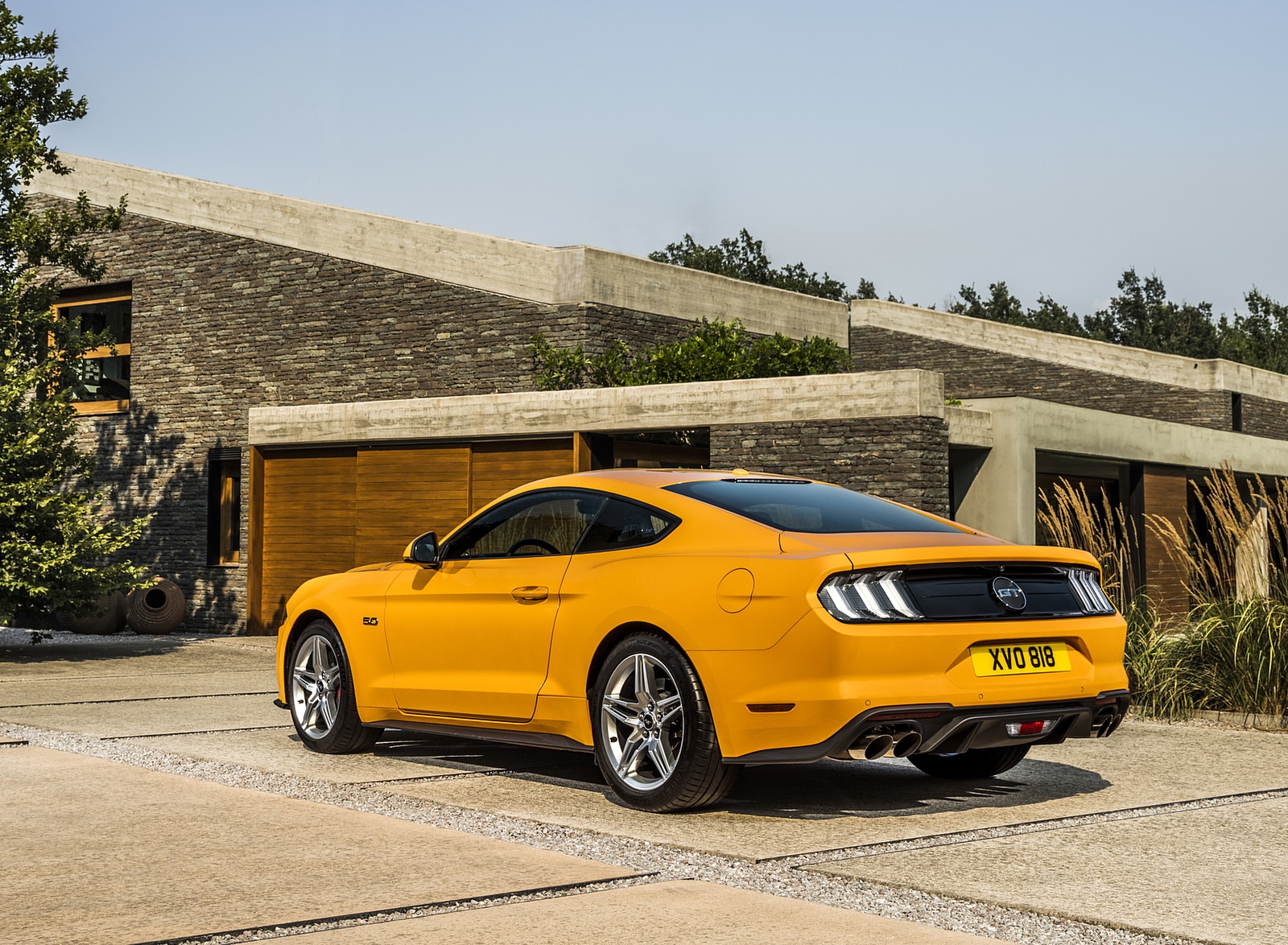 2018 Ford Mustang GT Coupe (Euro-Spec) Rear Three-Quarter Wallpapers #9 of 22