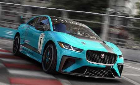 2018 Jaguar I-PACE eTROPHY Racecar Wallpapers HD