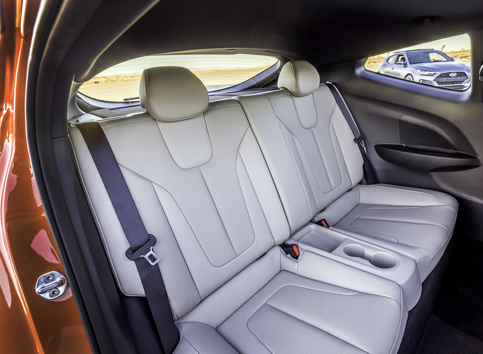 2019 Hyundai Veloster Turbo Interior Rear Seats Wallpapers #57 of 62