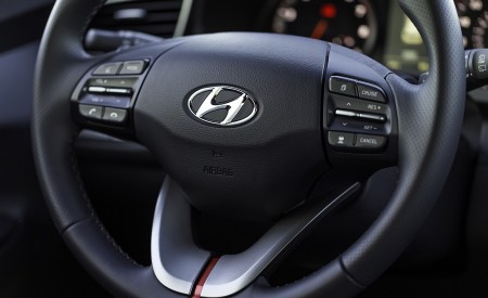 2019 Hyundai Veloster Turbo Interior Steering Wheel Wallpapers 450x275 (46)