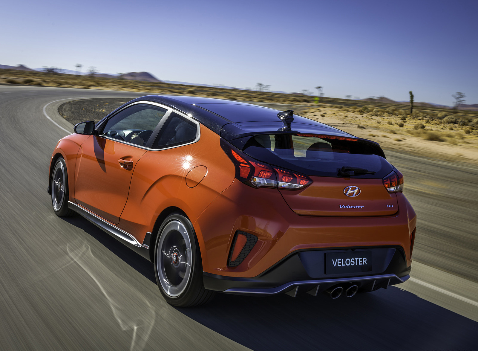 2019 Hyundai Veloster Turbo Rear Three-Quarter Wallpapers (6)