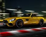 2019 Mercedes-AMG GT S Roadster (Color: Solarbeam) Front Three-Quarter Wallpapers 150x120 (3)