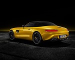 2019 Mercedes-AMG GT S Roadster (Color: Solarbeam) Rear Three-Quarter Wallpapers 150x120