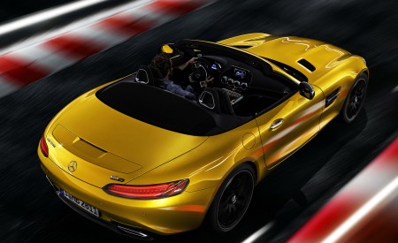2019 Mercedes-AMG GT S Roadster (Color: Solarbeam) Top Wallpapers 450x275 (4)